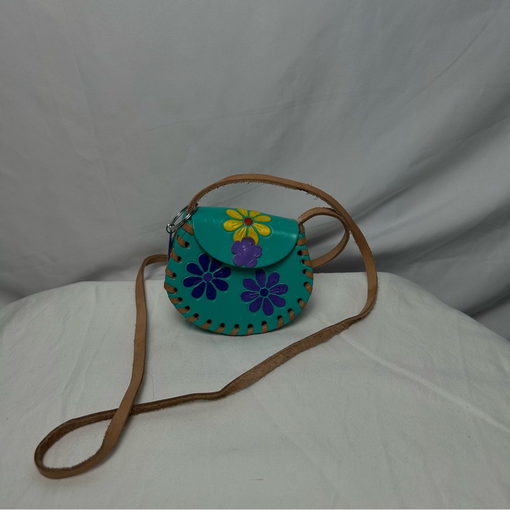 Vibrant Floral Crossbody Bag